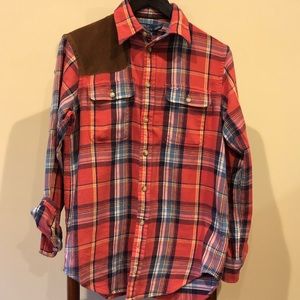 Button down flannel shirts